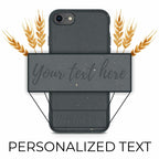 Biodegradable Personalized Phone Case - Black