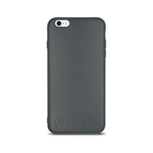 Biodegradable Personalized Phone Case - Black