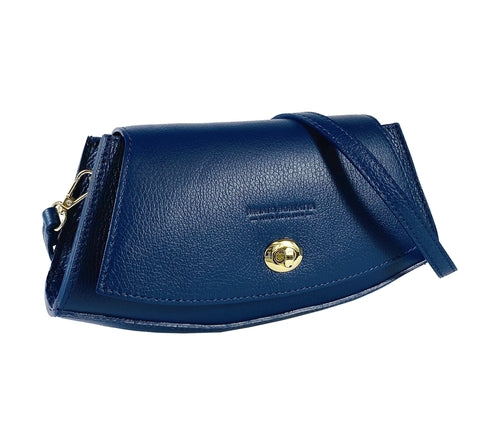 RB1009D | Borsa Donna a Spalla in Vera Pelle Made in Italy. Tracolla