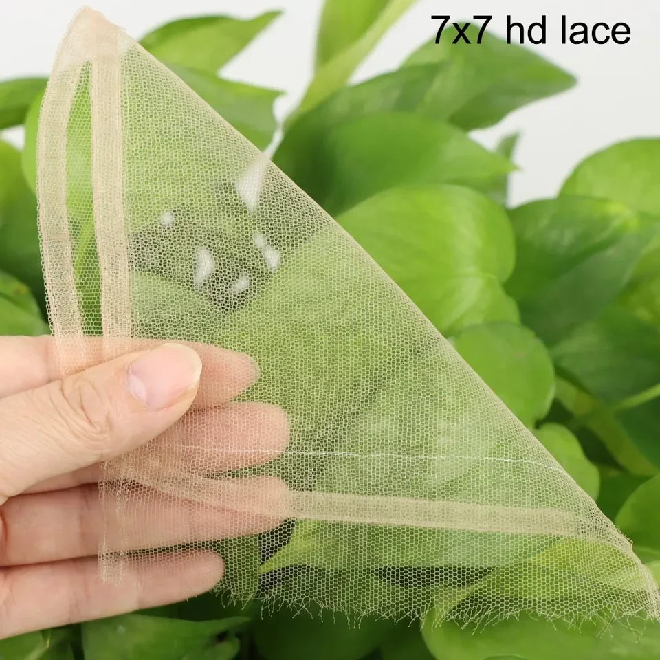 Dentelle Hd Invisible Ultra fine pour la fabrication de perruques, dentelle suisse transparente douce, Base en filet de dentelle Hd véritable, 1 Yard, 90x60cm, accessoires de perruque