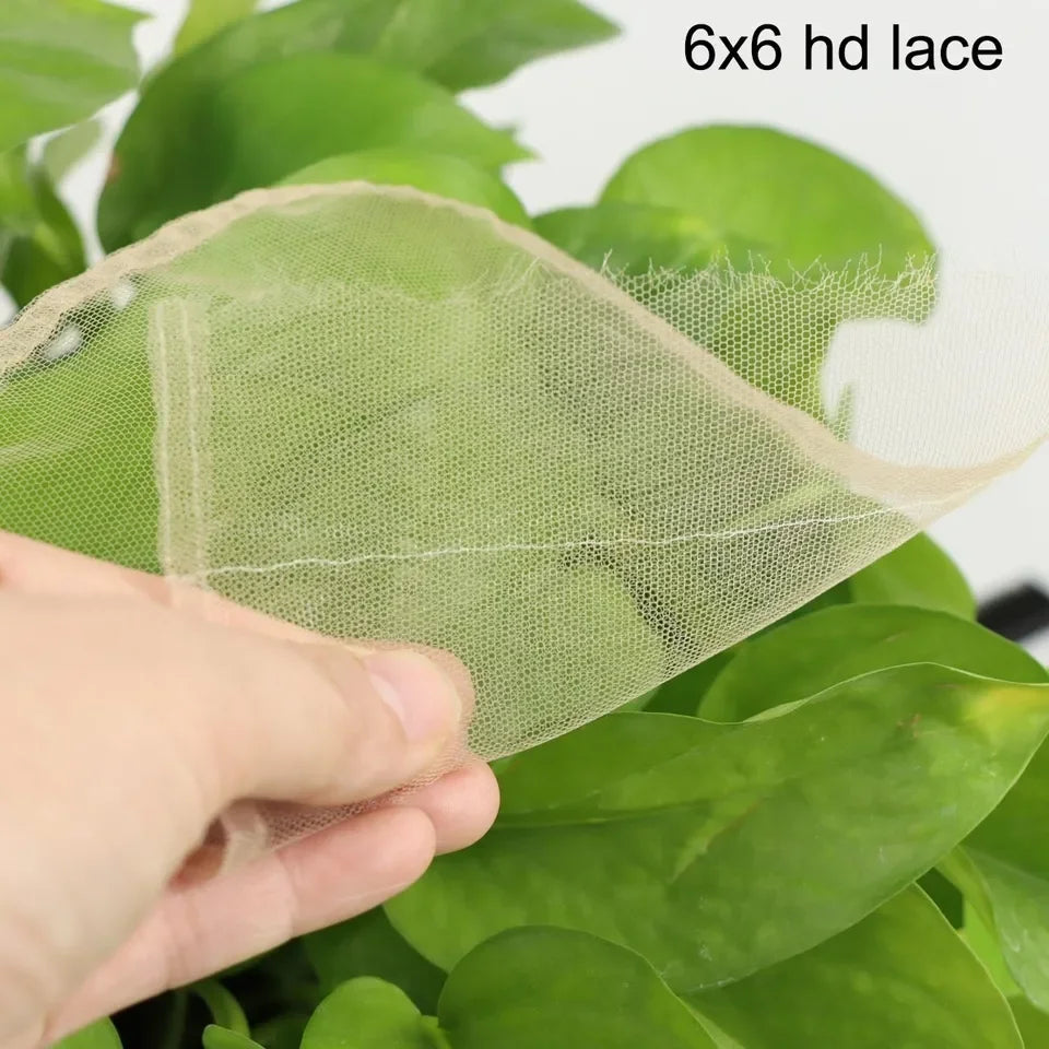 Dentelle Hd Invisible Ultra fine pour la fabrication de perruques, dentelle suisse transparente douce, Base en filet de dentelle Hd véritable, 1 Yard, 90x60cm, accessoires de perruque