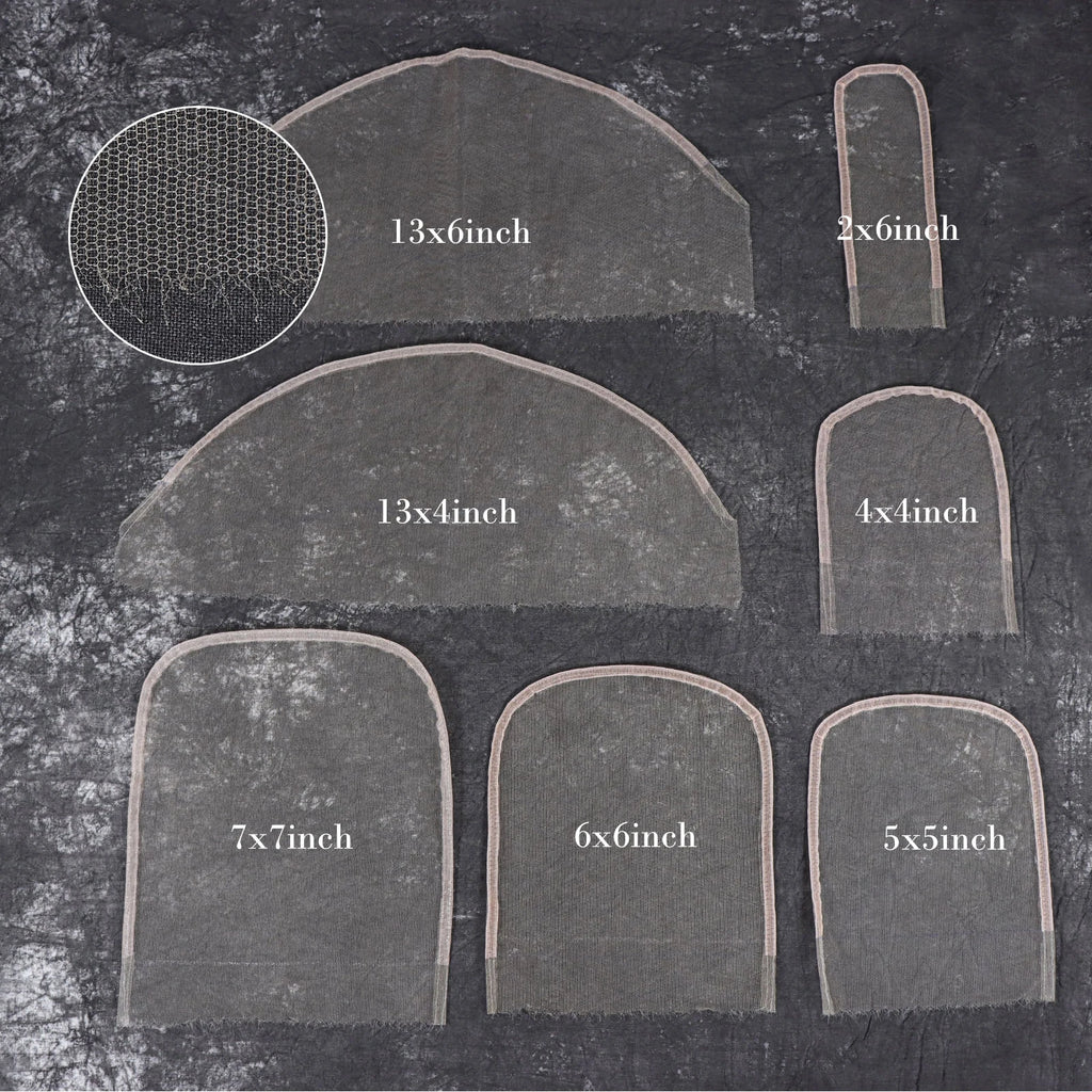 Dentelle Hd Invisible Ultra fine pour la fabrication de perruques, dentelle suisse transparente douce, Base en filet de dentelle Hd véritable, 1 Yard, 90x60cm, accessoires de perruque