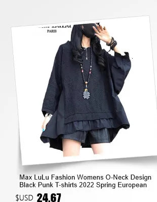 Amax luluE 2024 Design été hauts femmes col rond Floral Patchwork ample décontracté luxe t-shirts dames classique Harajuku vêtements