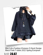 Amax luluE 2024 Design été hauts femmes col rond Floral Patchwork ample décontracté luxe t-shirts dames classique Harajuku vêtements