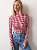 Collants pour femmes, hauts à la mode, body imprimé à manches longues, printemps/été