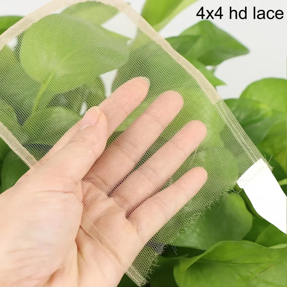 Dentelle Hd Invisible Ultra fine pour la fabrication de perruques, dentelle suisse transparente douce, Base en filet de dentelle Hd véritable, 1 Yard, 90x60cm, accessoires de perruque