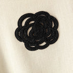 Décontracté tricoté deux pièces femmes ensembles pull à fleurs correspondant ensembles tricot survêtement femmes deux pièces ensemble 2 pièces ensemble d'hiver pour les femmes