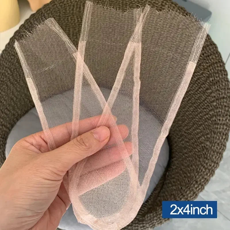 Dentelle Hd Invisible Ultra fine pour la fabrication de perruques, dentelle suisse transparente douce, Base en filet de dentelle Hd véritable, 1 Yard, 90x60cm, accessoires de perruque